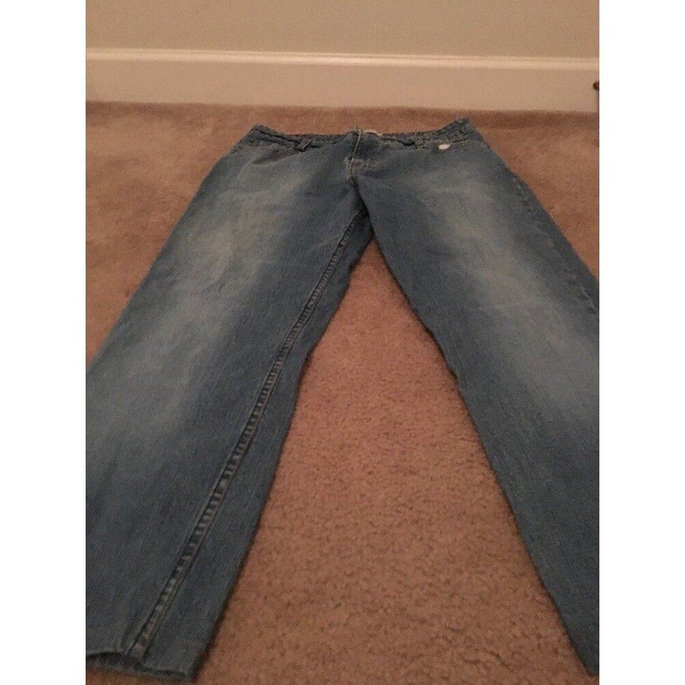 Levi Strauss Misses Women's Blue Jeans Mid-Rise Stretch Size 16
